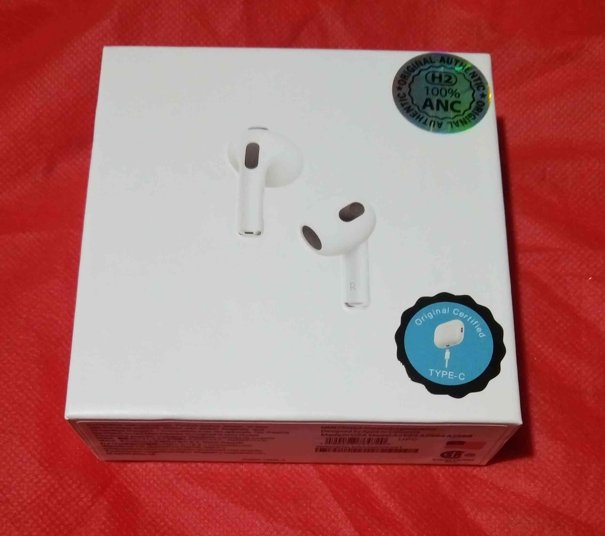 AirPods 3rd Gen Style ANC Wireless Earbuds (Master Copy, USA Version) - Image 2
